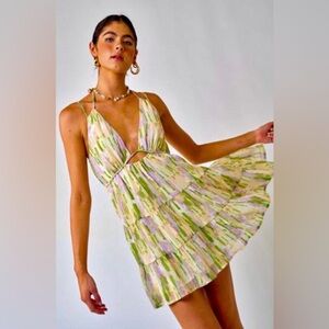 Blue Blush Boutique Spring Dress- Size Small